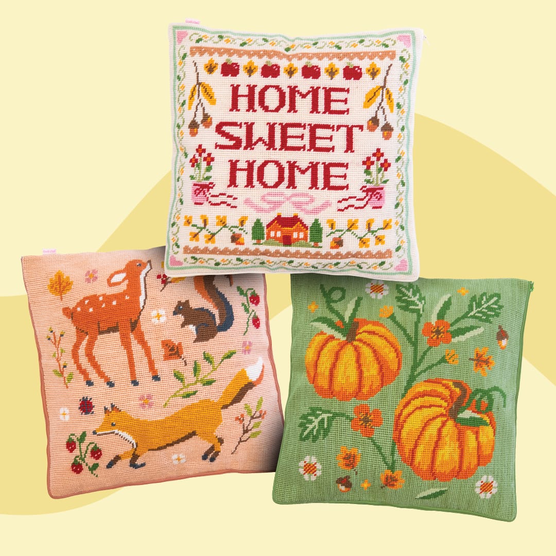 Full Harvest - Needlepoint Cushion Bundle