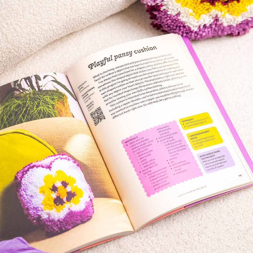 Craft Club Yarn: 20 Latch-Hooking & Weaving Projects for Your Home