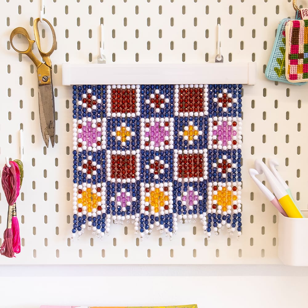 Craft Club TWINKLING QUILT - Beaded Curtain Kit