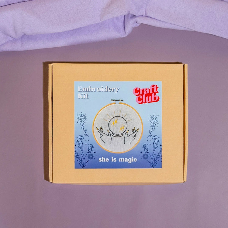 Craft Club Co Australia SHE IS MAGIC Embroidery Kit