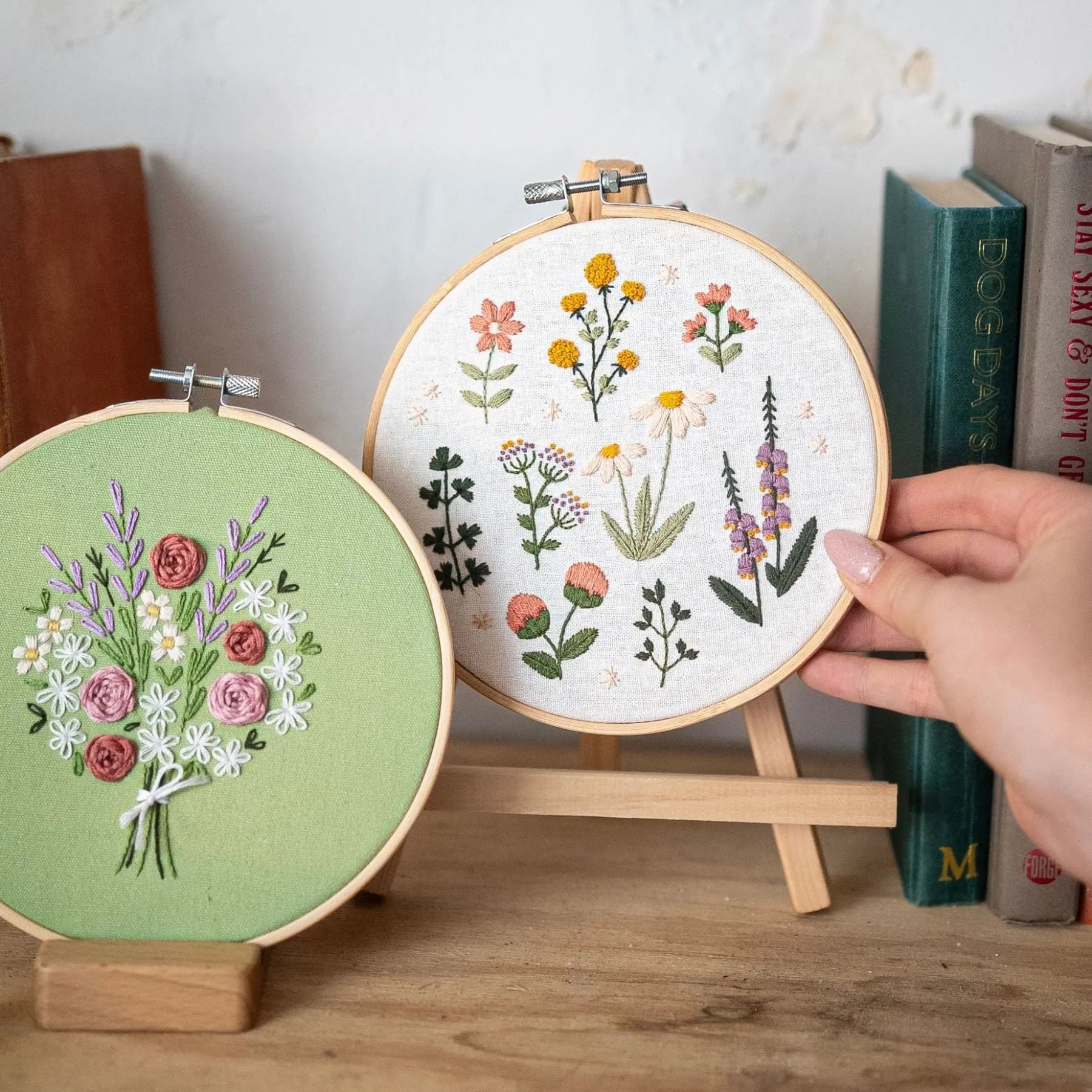 Craft Club Co Australia WILDFLOWER Embroidery Kit