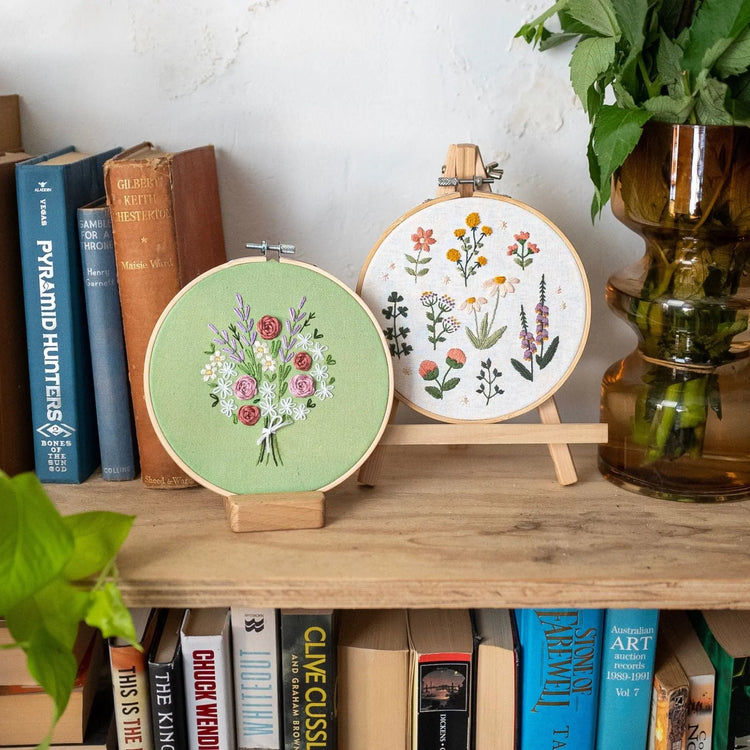 Craft Club Co Australia WILDFLOWER Embroidery Kit