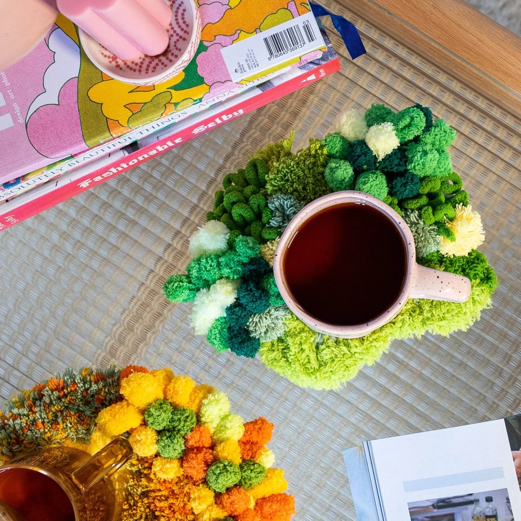 Craft Club Co Australia & NZ GREEN OASIS Moss Coaster Kit