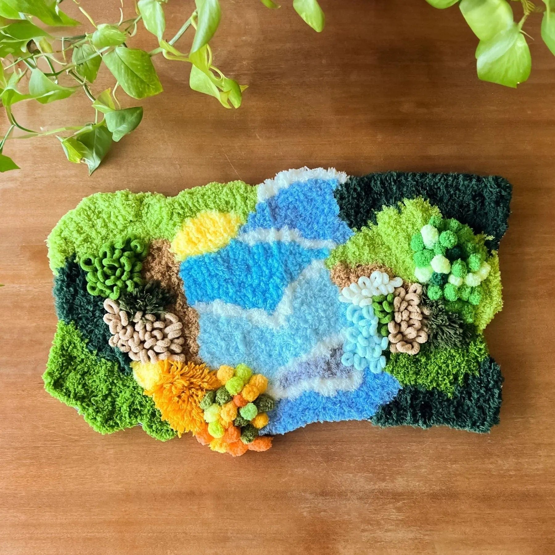 Craft Club Co Australia & NZ MAGICAL MOSS Rug Making Kit