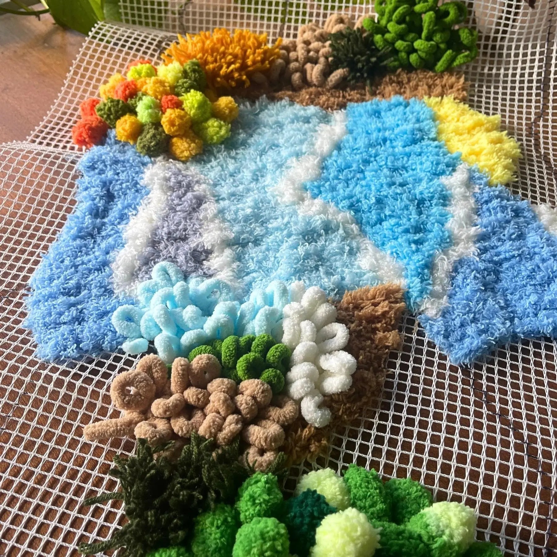 Craft Club Co Australia & NZ MAGICAL MOSS Rug Making Kit