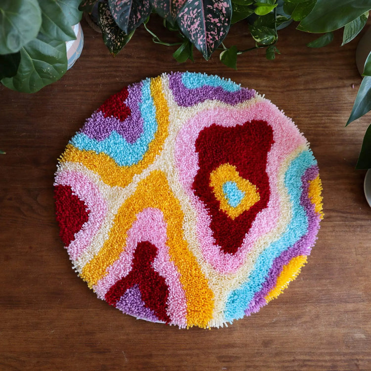 Craft Club Co Australia Psychedelia + Peachy - Rug Bundle