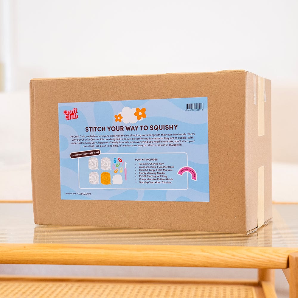 Craft Club Co DAISY Chunky Crochet Kit