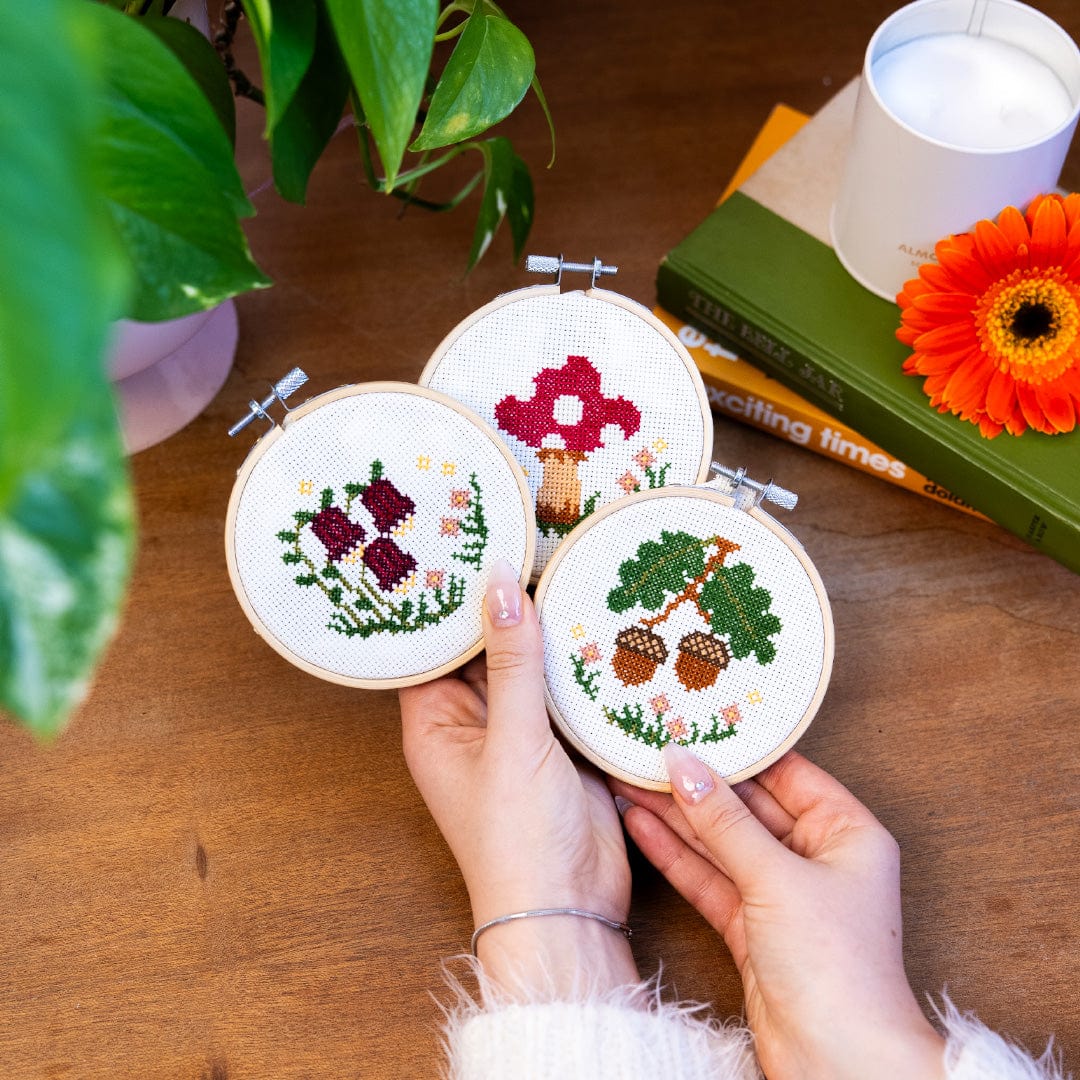 Craft Club Co FOREST MINIS Cross Stitch Kit