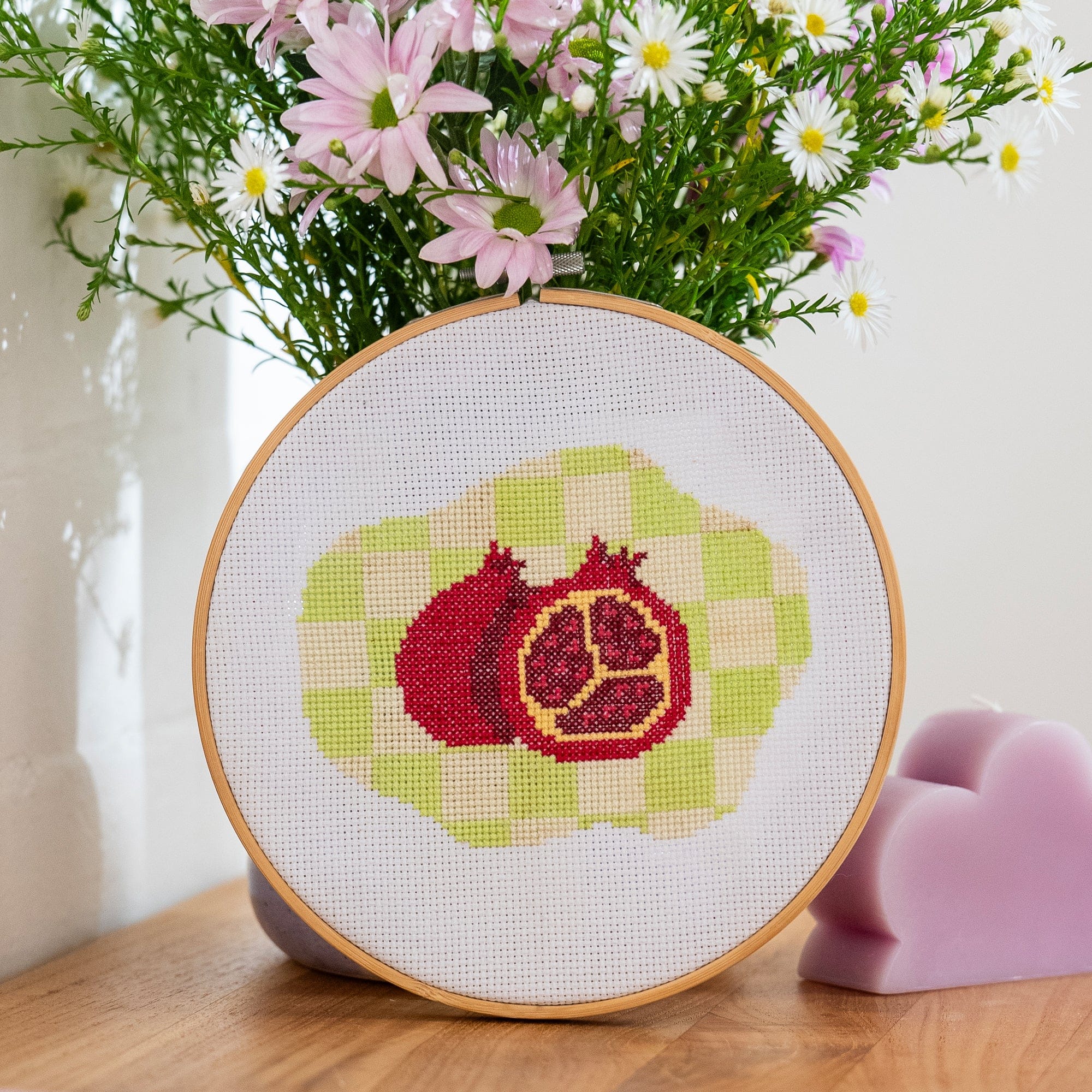 Craft Club Co POMEGRANATE PICNIC - Cross Stitch Kit