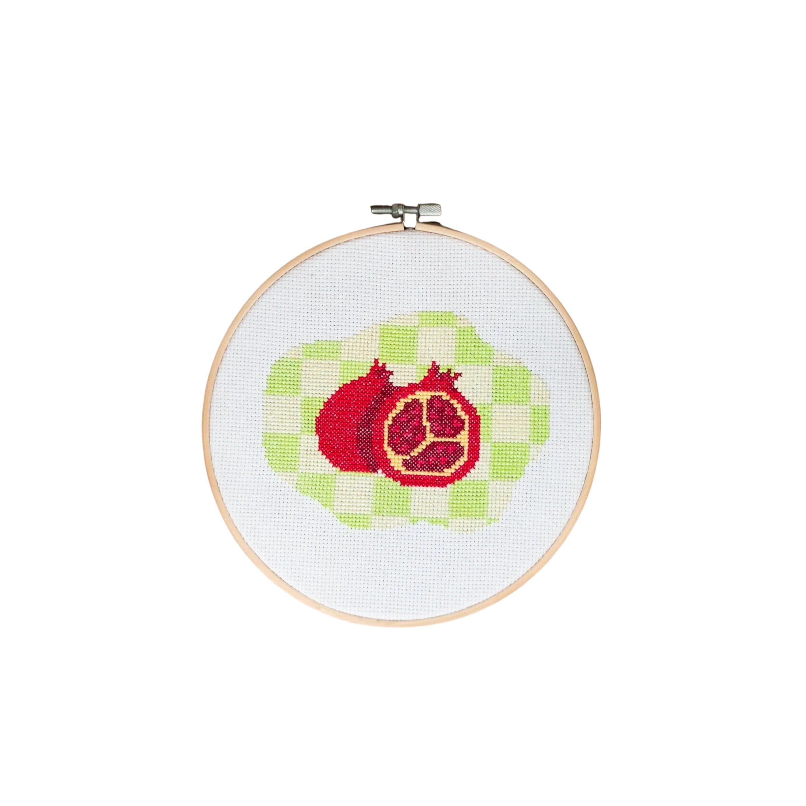 Craft Club Co POMEGRANATE PICNIC Cross Stitch Kit