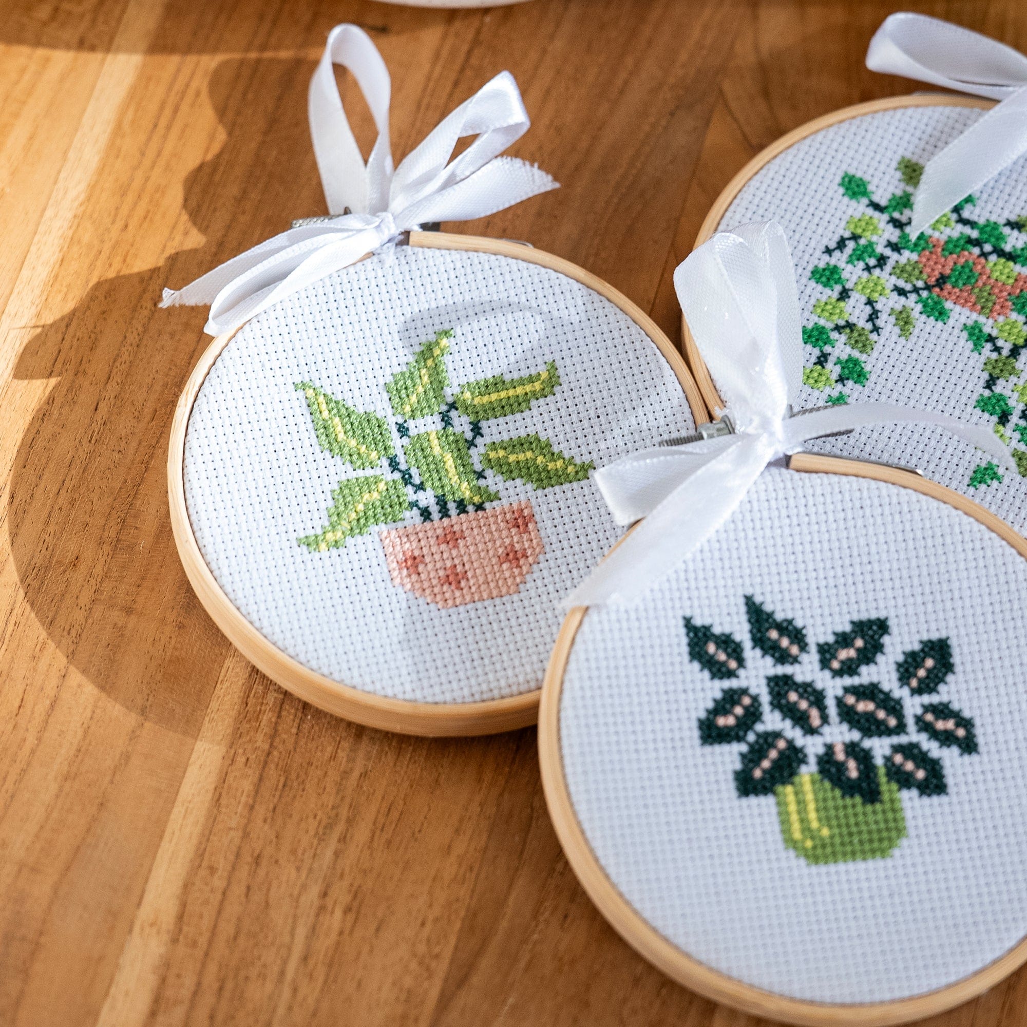 Craft Club Co POT PLANT MINIS - Cross Stitch Kit