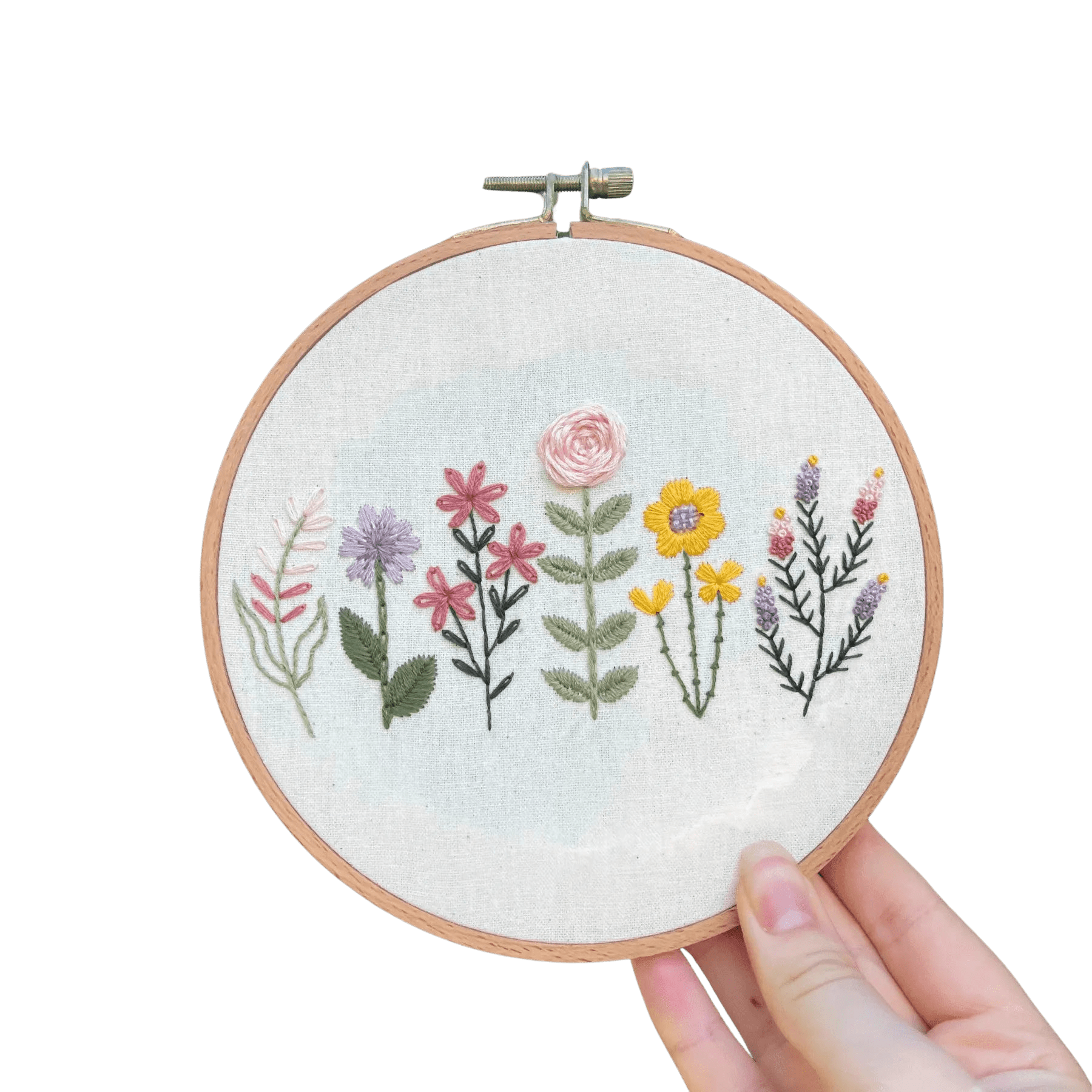 Craft Club Co FLORAL SAMPLER Embroidery Kit