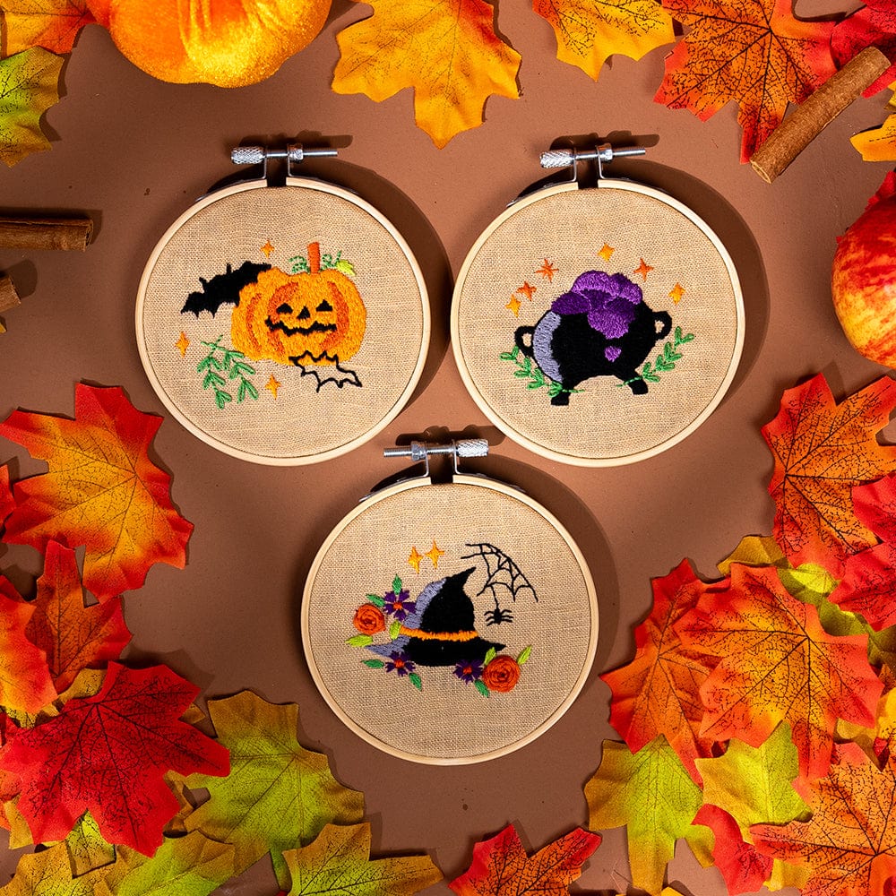 Craft Club Co HOCUS POCUS MINIS Embroidery Kit