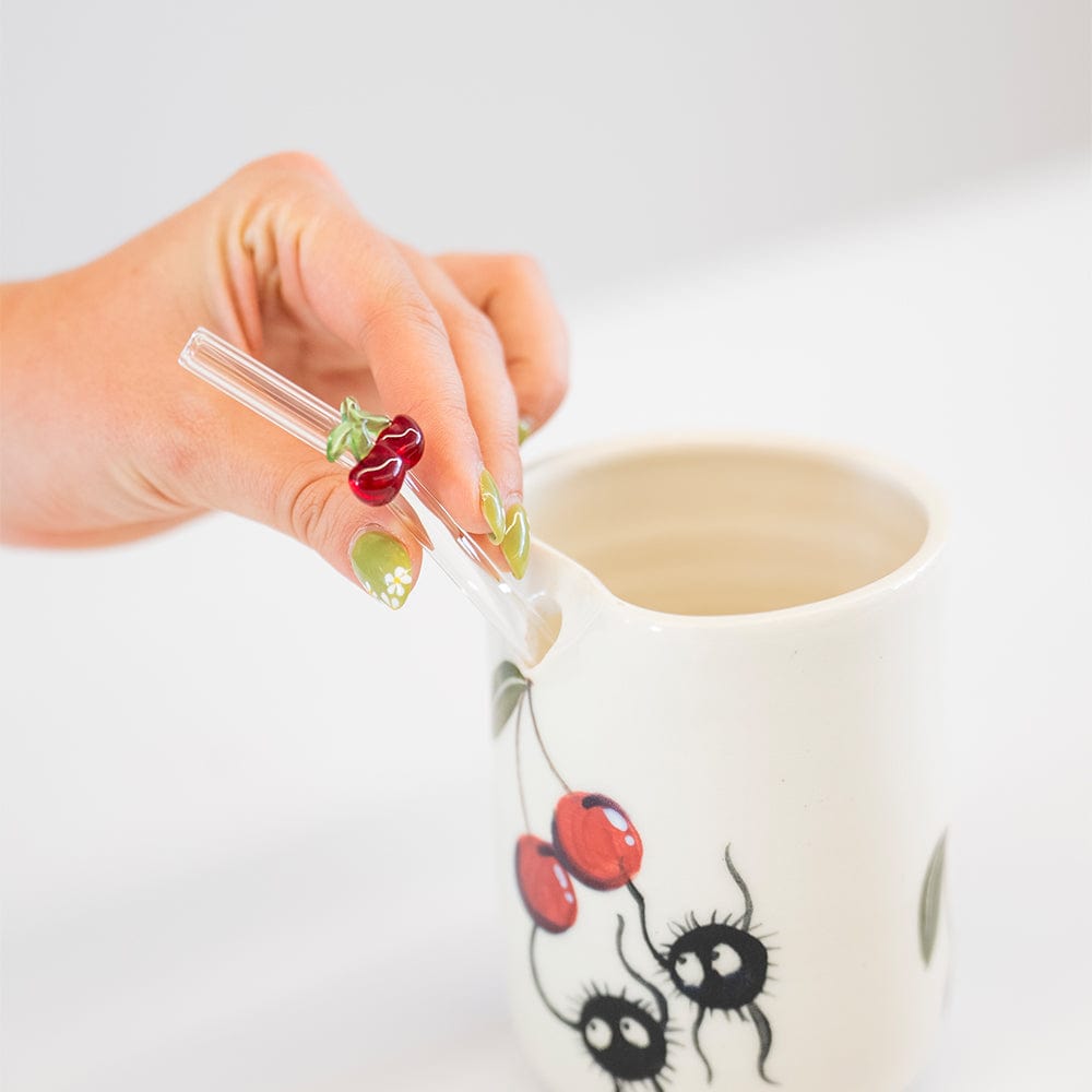 Craft Club Co CharmSip- 4 Pack Glass Straw