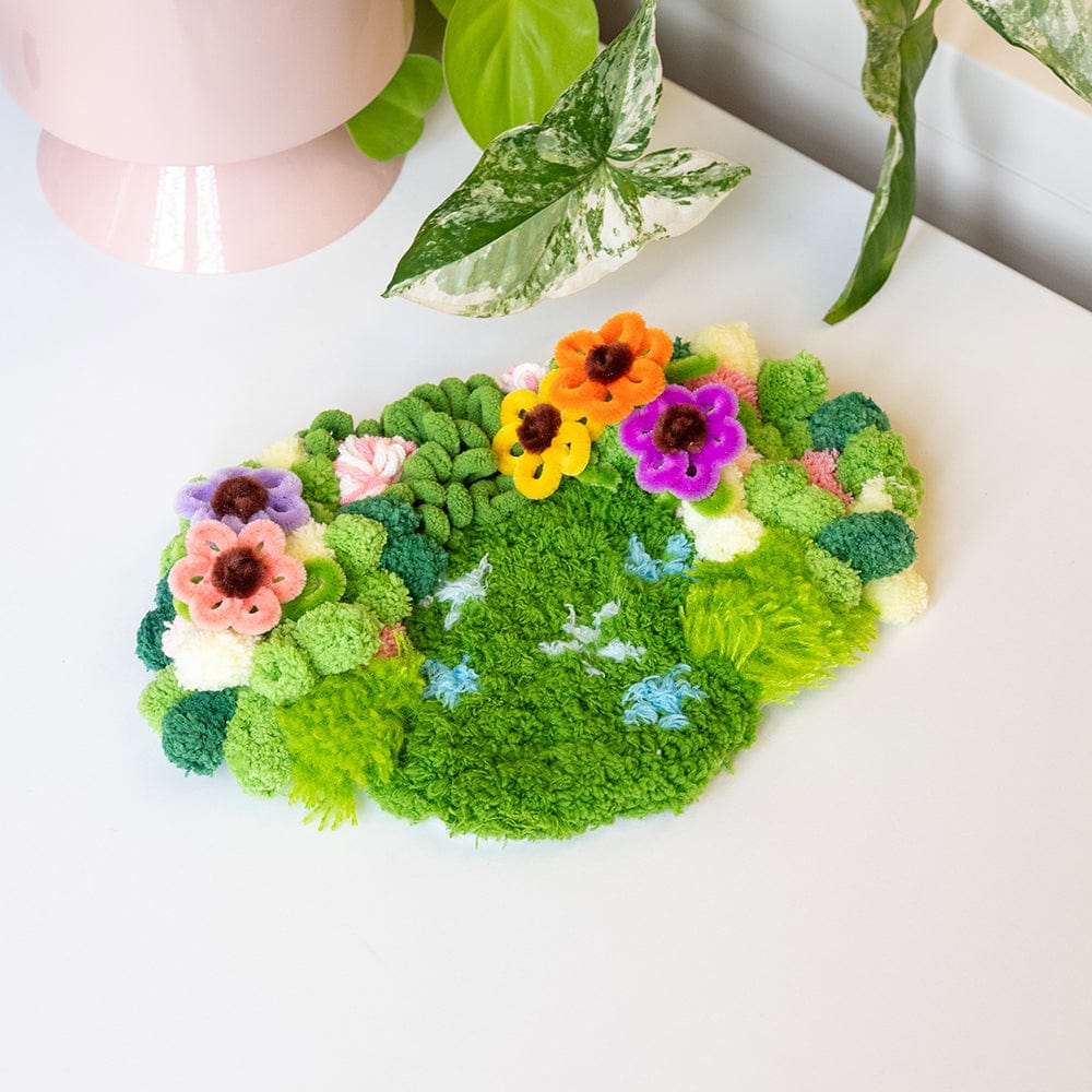 Craft Club Co DISCO DAISY Moss Coaster Kit | Limited Edition