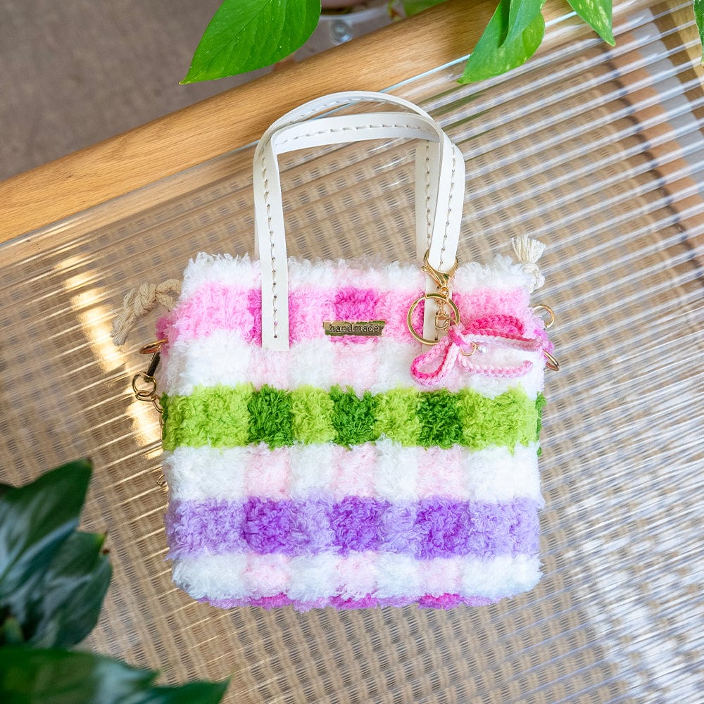 Craft Club Co Gingham | Rainbow Limited Edition | Woven Handbag DIY Kits