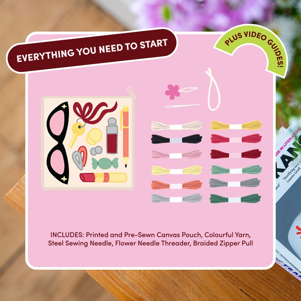 Craft Club Co GIRL CLUTTER | Pouch Kit