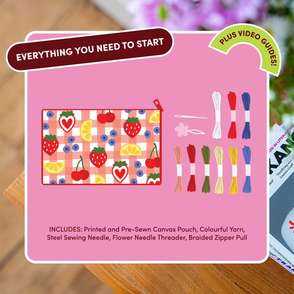 Craft Club Co FRUIT MARKET | Pouch Kit