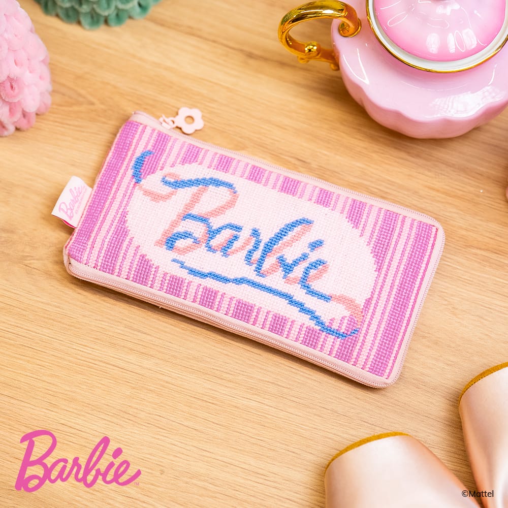 Craft Club Co BARBIE™ - Needlepoint Pencil Case Kit