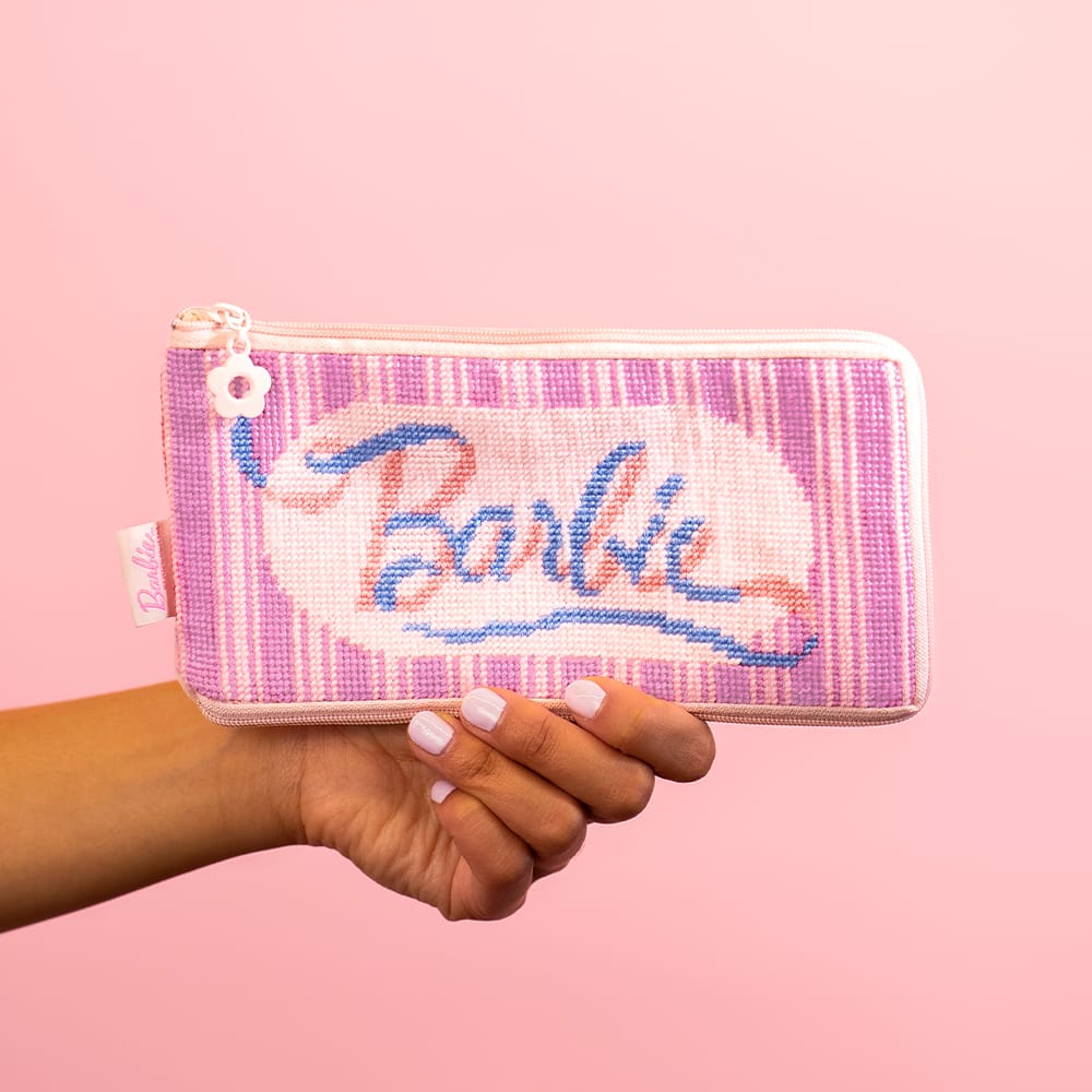 Craft Club Co BARBIE™ - Needlepoint Pencil Case Kit