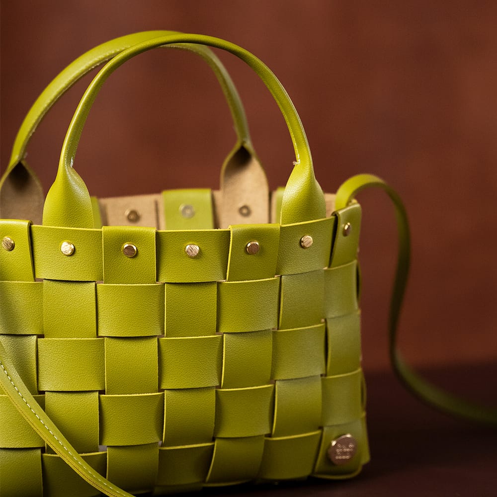 Craft Club Co MARTINI GREEN LIMA - Basket Weave Bag Kit