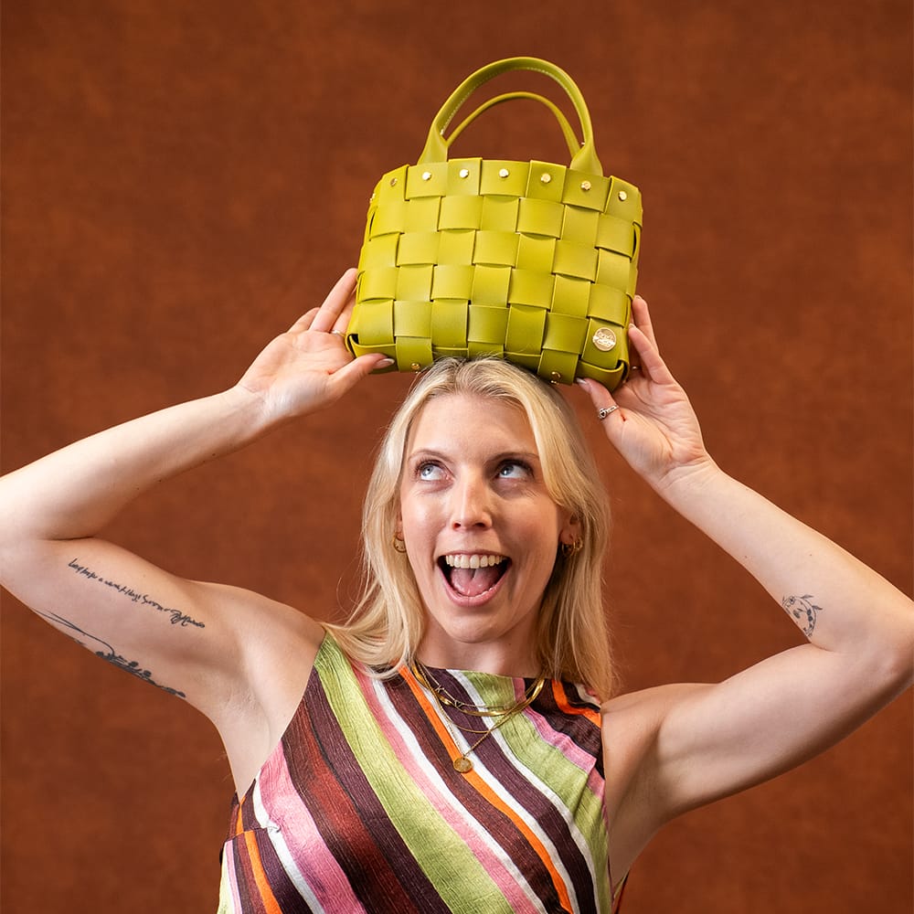 Craft Club Co MARTINI GREEN LIMA - Basket Weave Bag Kit