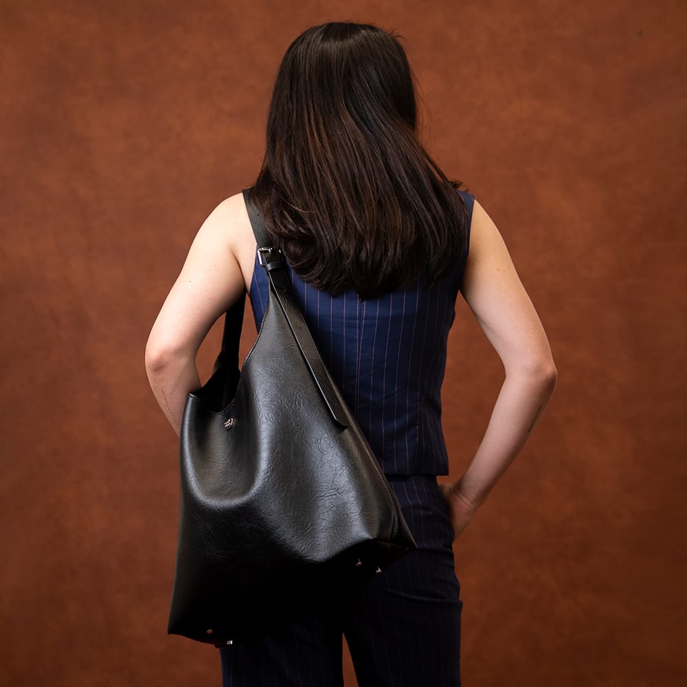 Craft Club Co NOIR BLACK SYDNEY - Slouch Tote Bag Kit