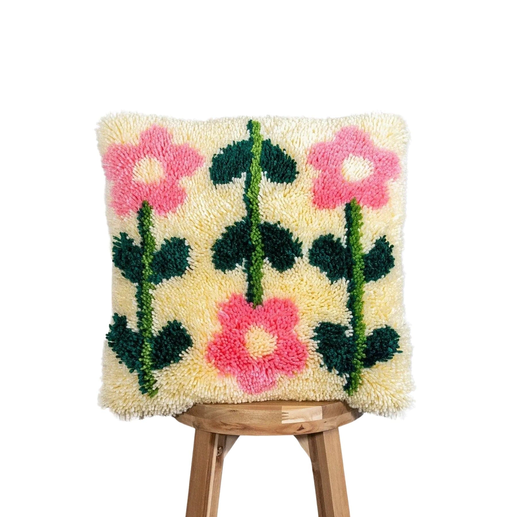 Craft Club Co PICK OF THE BUNCH - PASTEL Latch Hook Cushion Kit