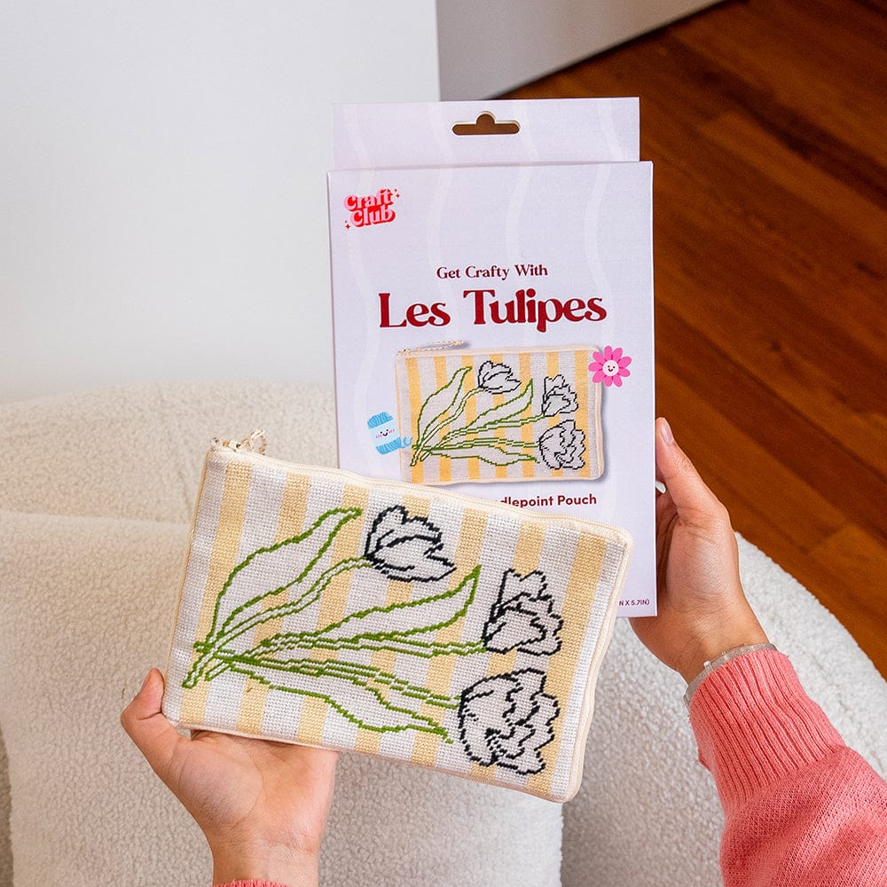 Craft Club Co LES TULIPES | Pouch Kit