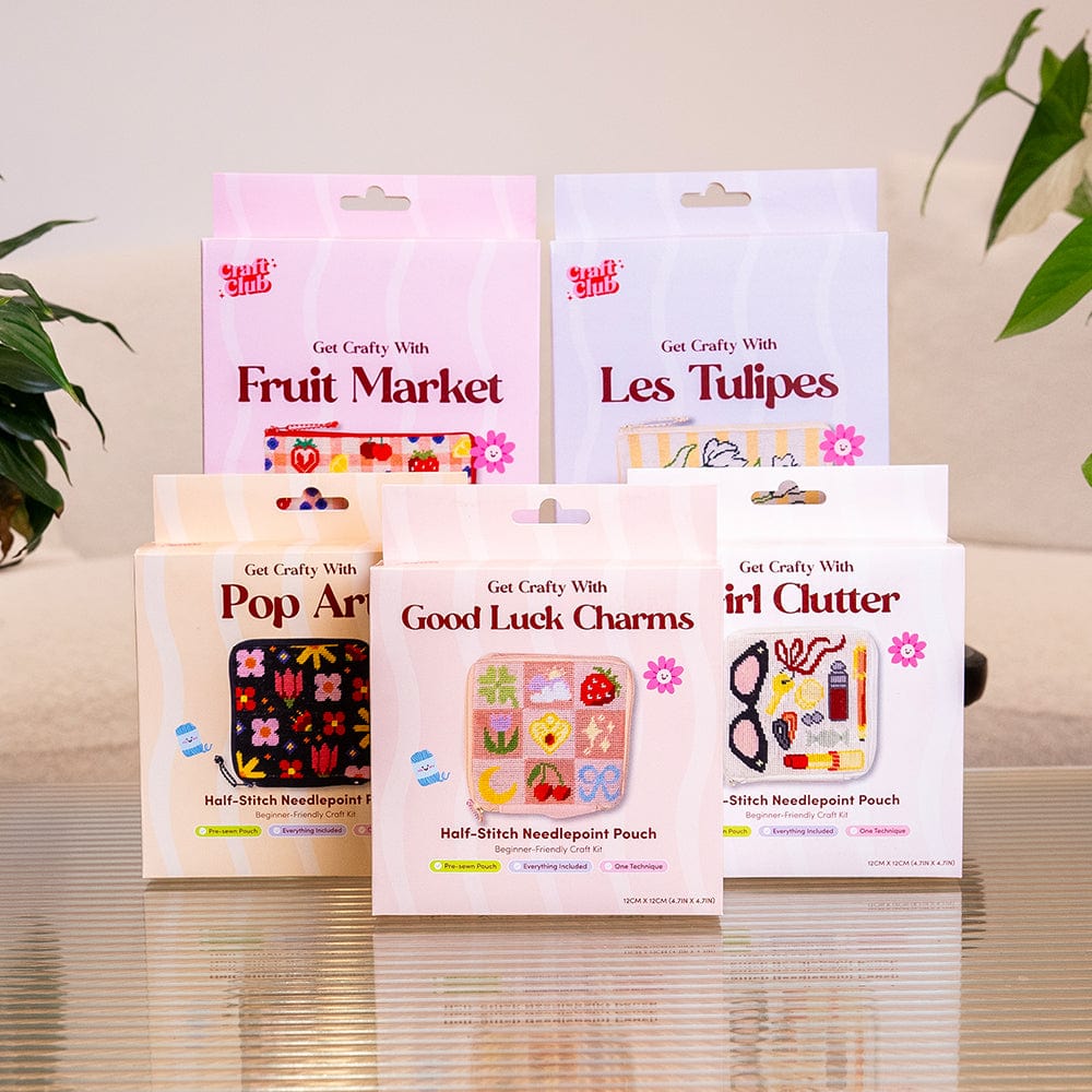 Craft Club Co LES TULIPES | Pouch Kit