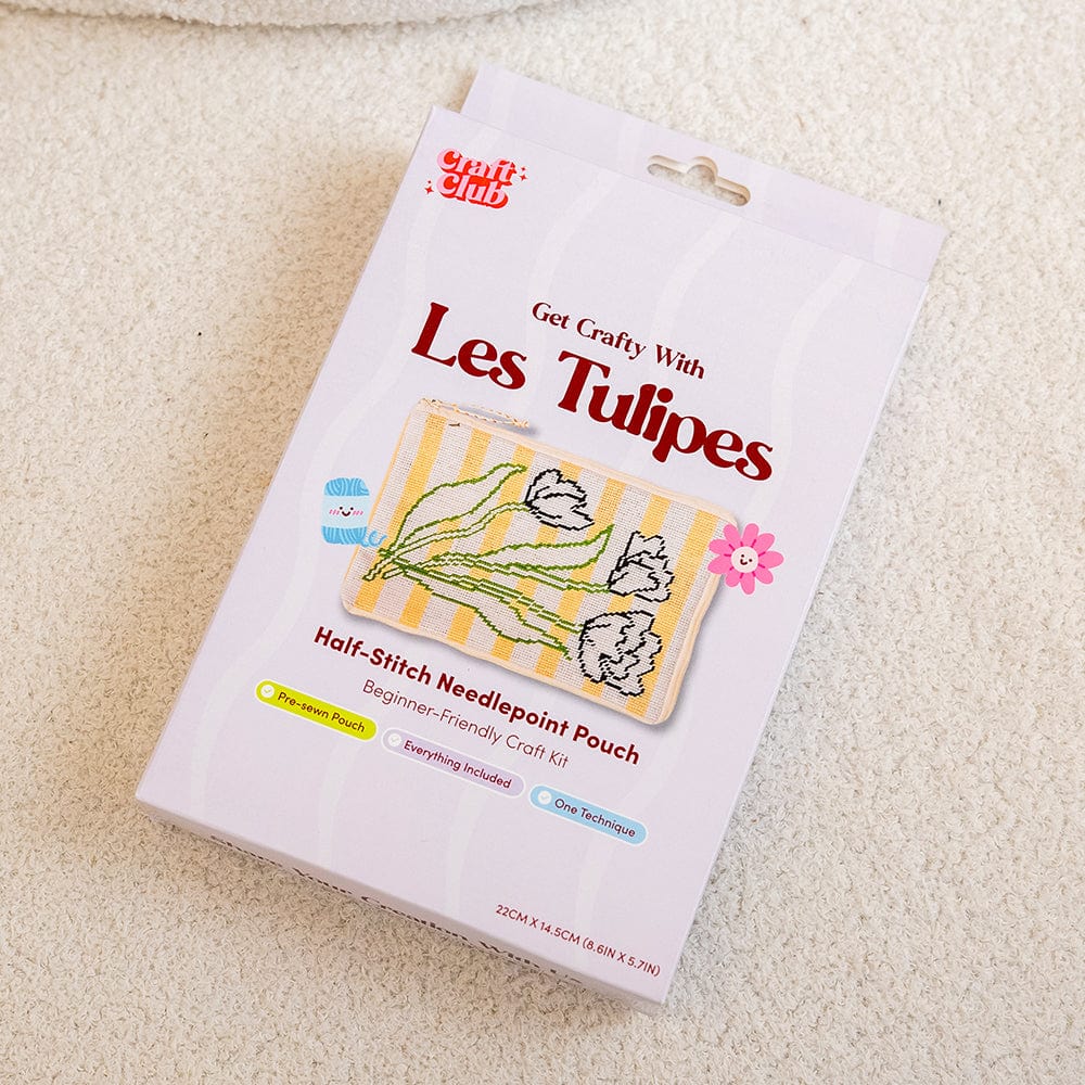 Craft Club Co LES TULIPES | Pouch Kit
