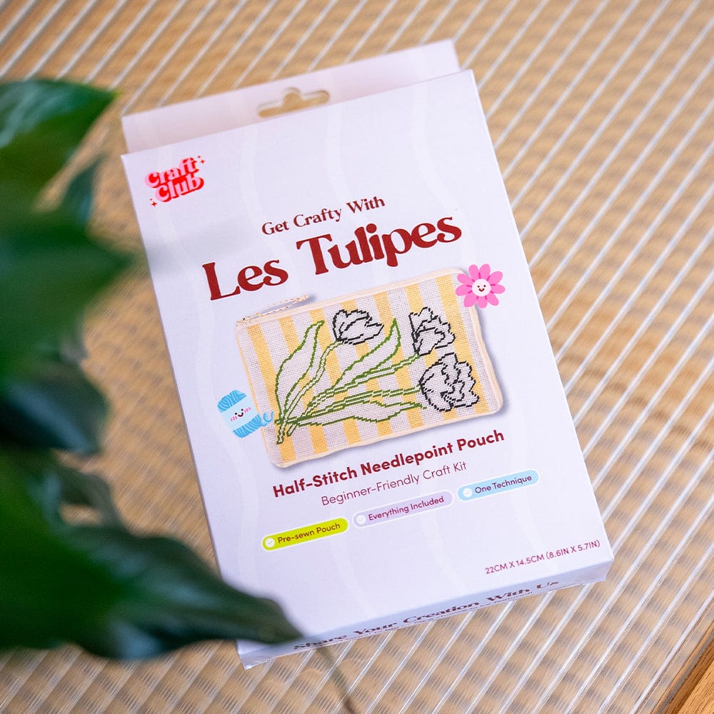 Craft Club Co LES TULIPES | Pouch Kit