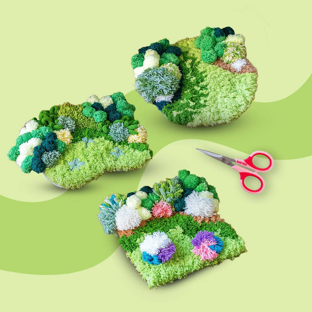 Craft Club Co GORGEOUS GREENS - Moss Coaster Bundle