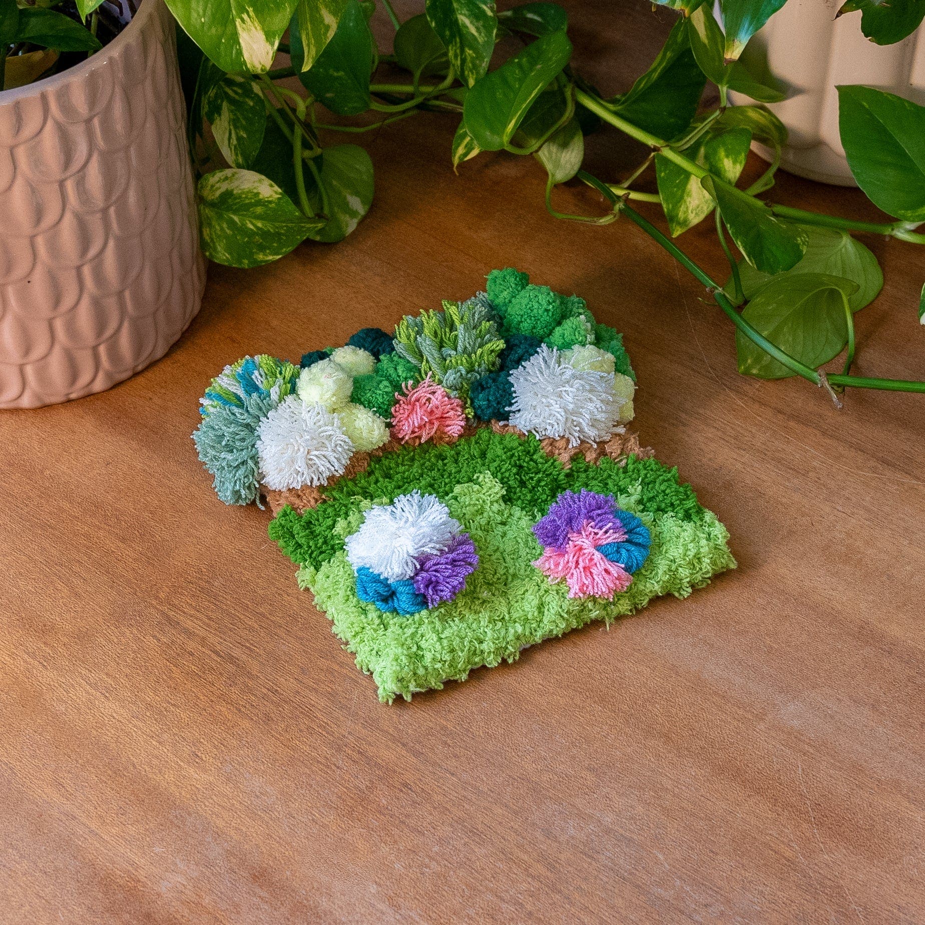 Craft Club Co GORGEOUS GREENS TRIO Moss Coaster Bundle