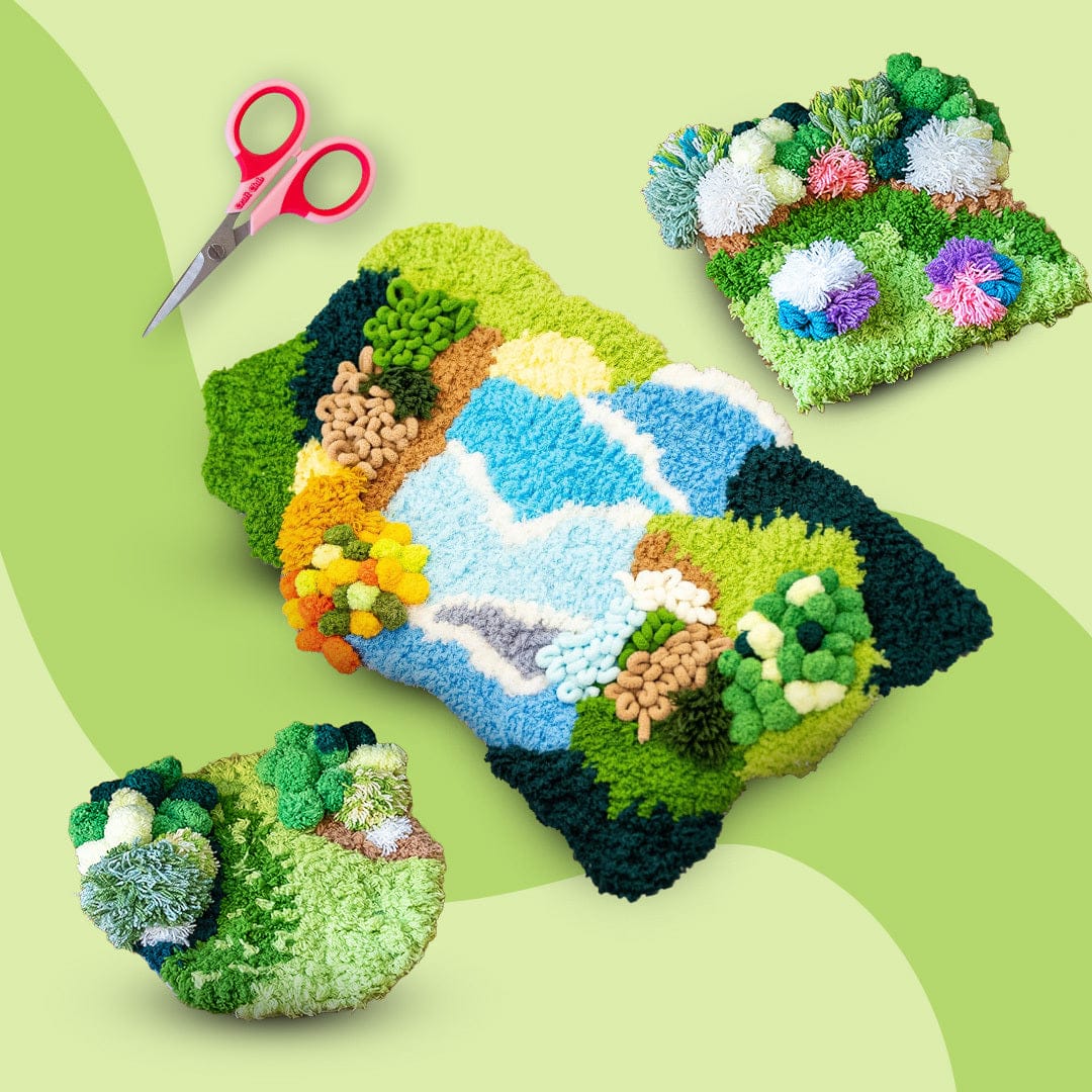 Craft Club Co MOSS - Coaster & Rug Bundle