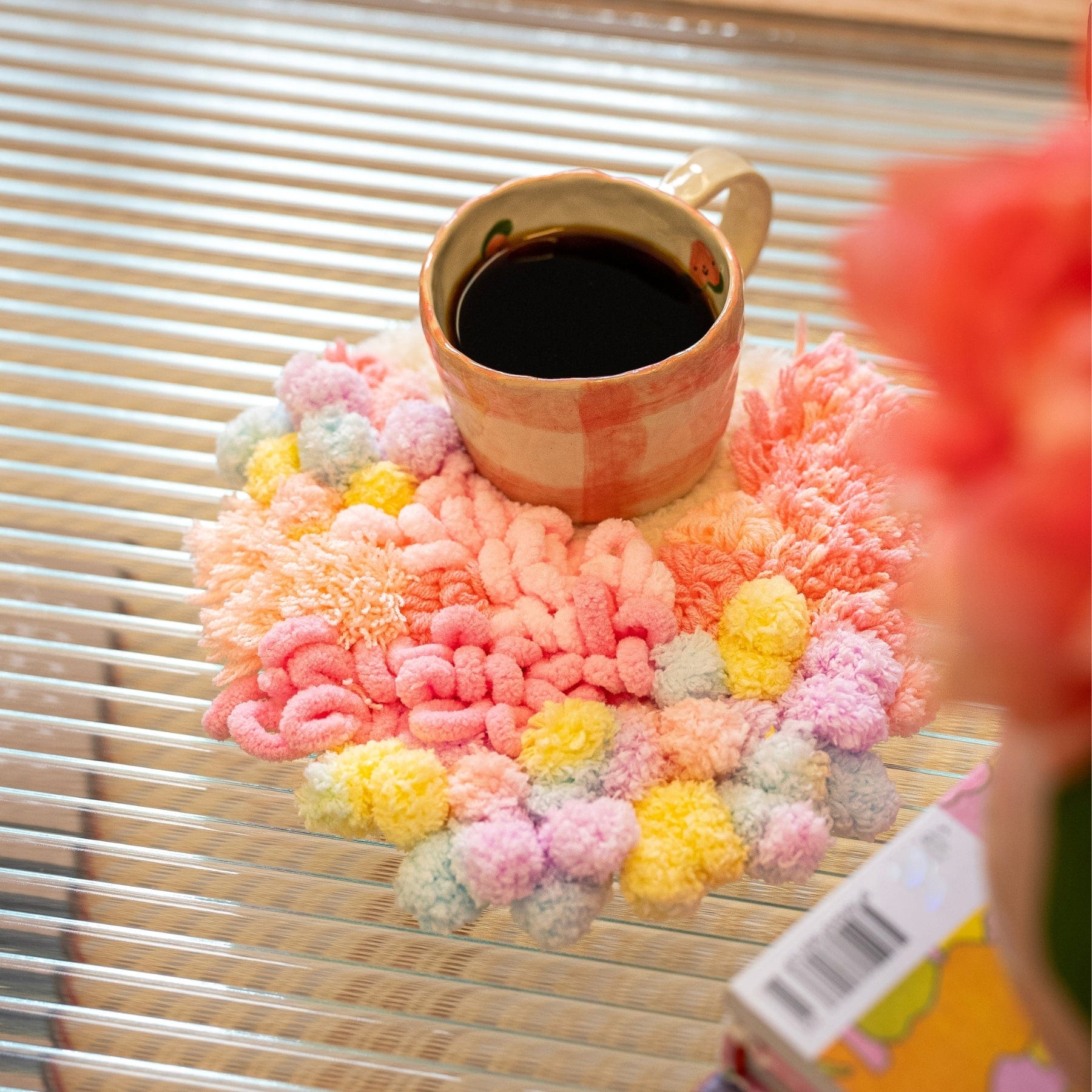 Craft Club Co COTTON CANDY Moss Coaster Kit