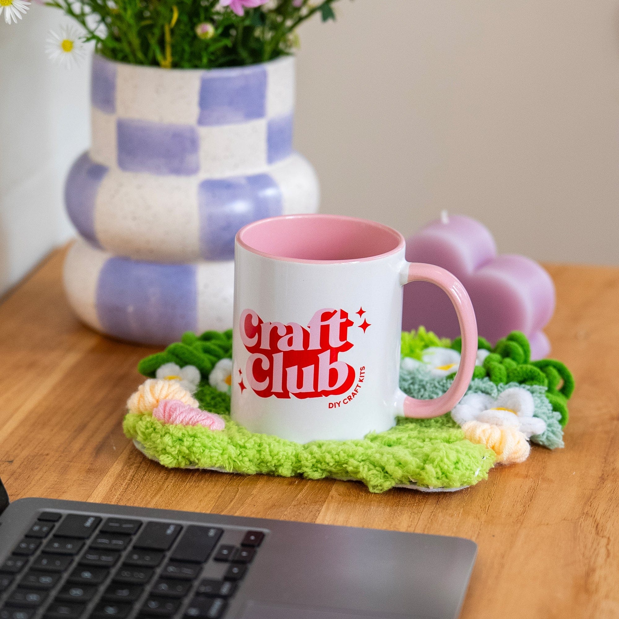 Craft Club Co DAISY - Moss Coaster Kit