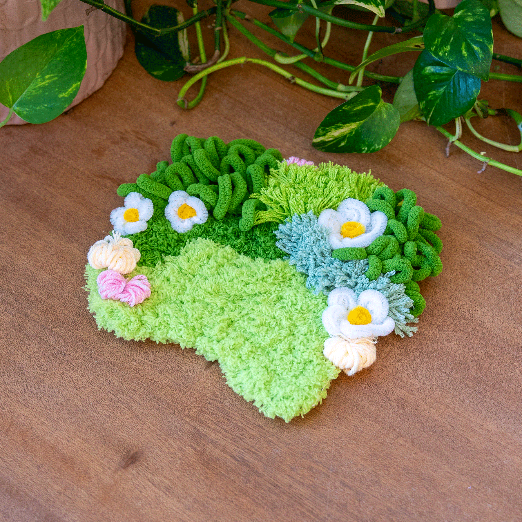 Craft Club Co DAISY Moss Coaster Kit