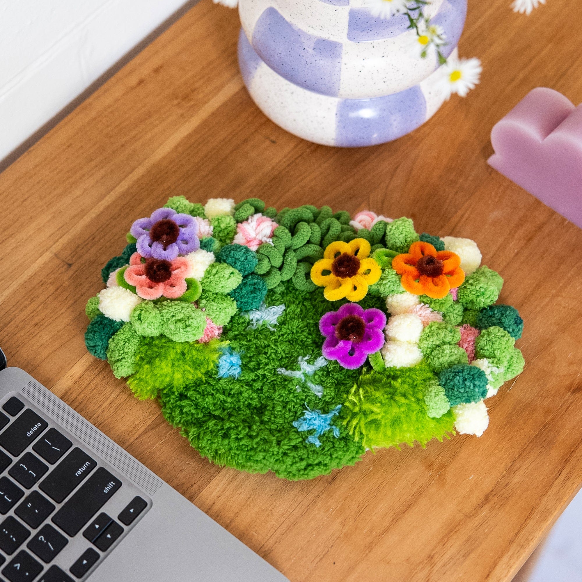 Craft Club Co DISCO DAISY - Moss Coaster Kit