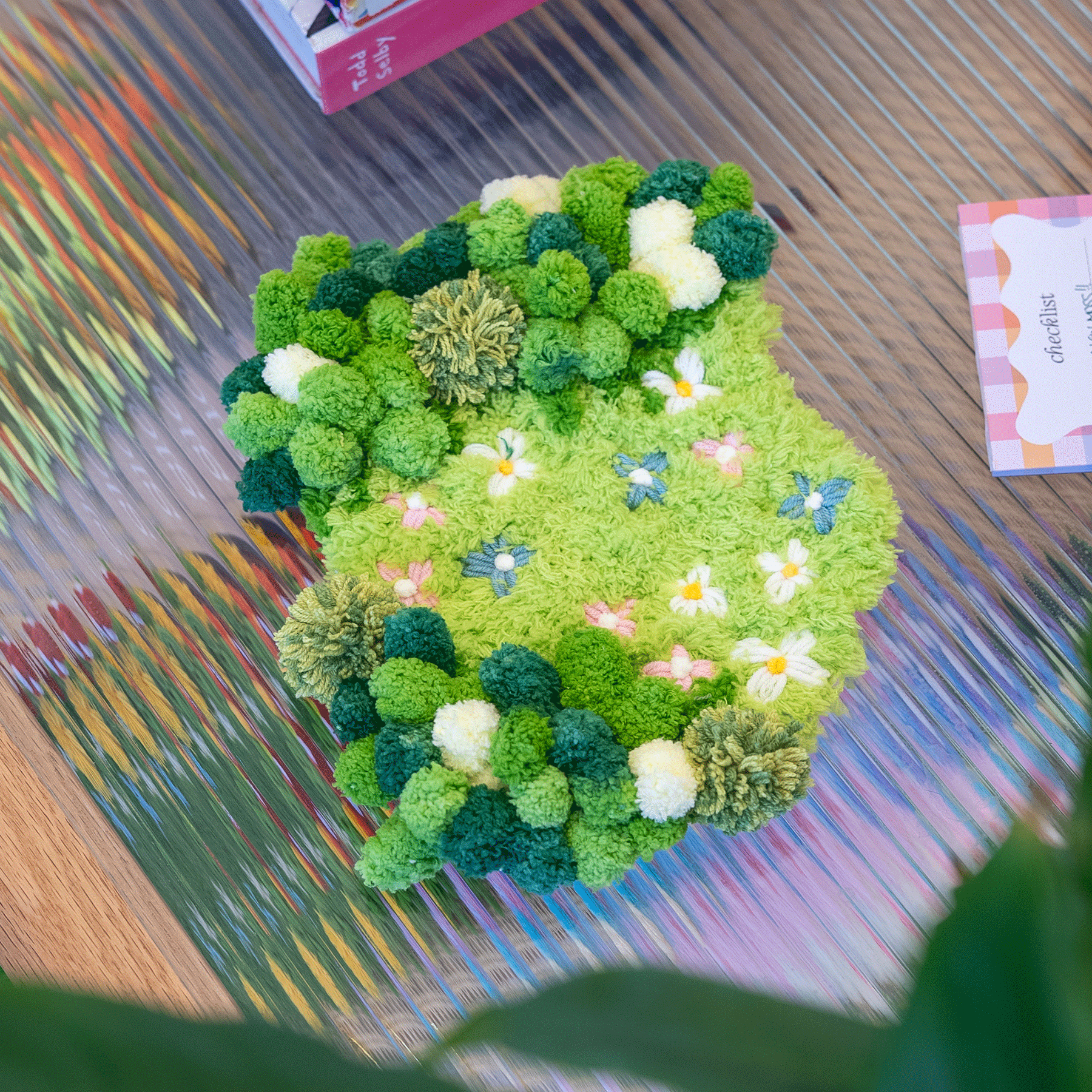 Craft Club Co FLORAL GROVE Moss Coaster Kit