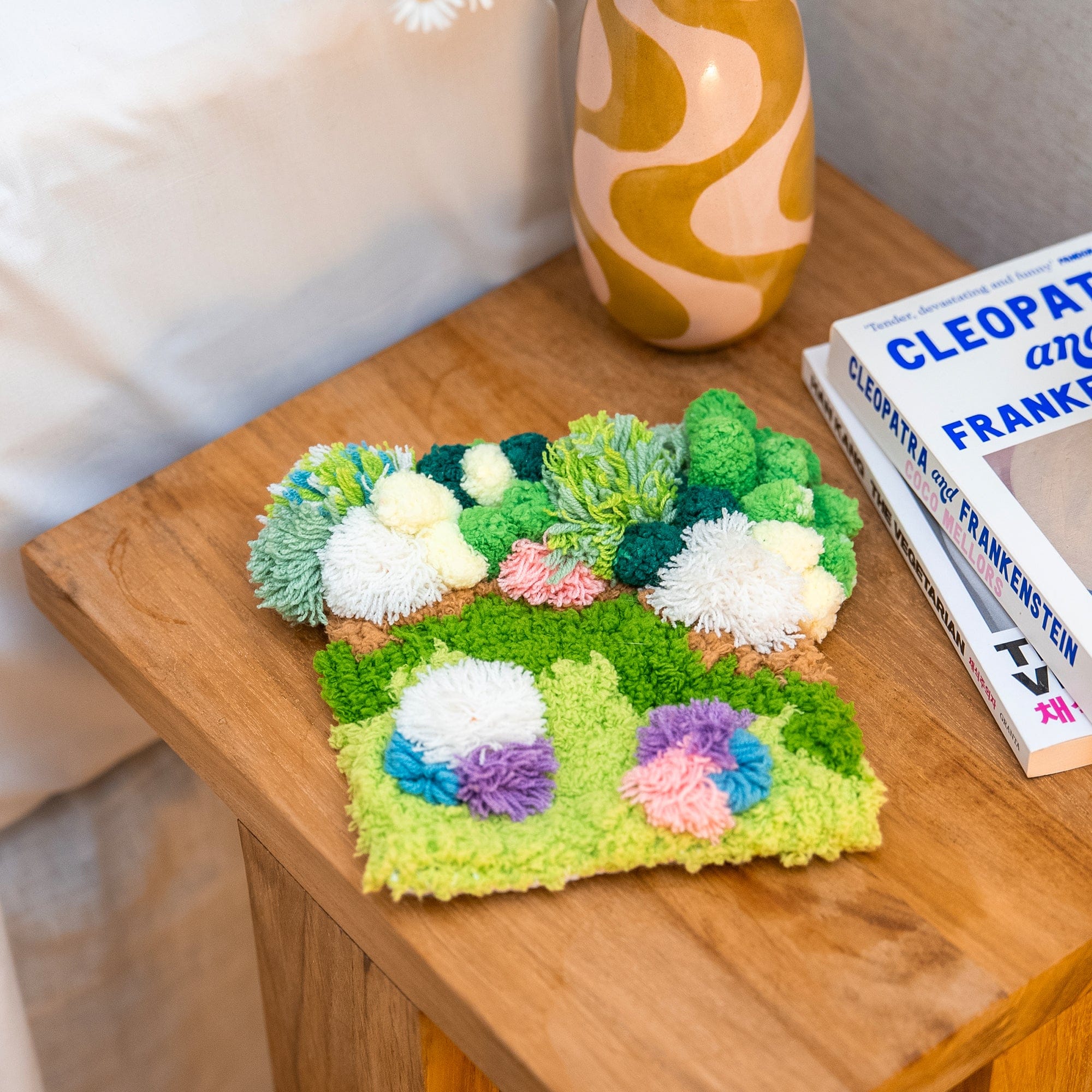 Craft Club Co FLOWER PATCH - Moss Coaster Kit