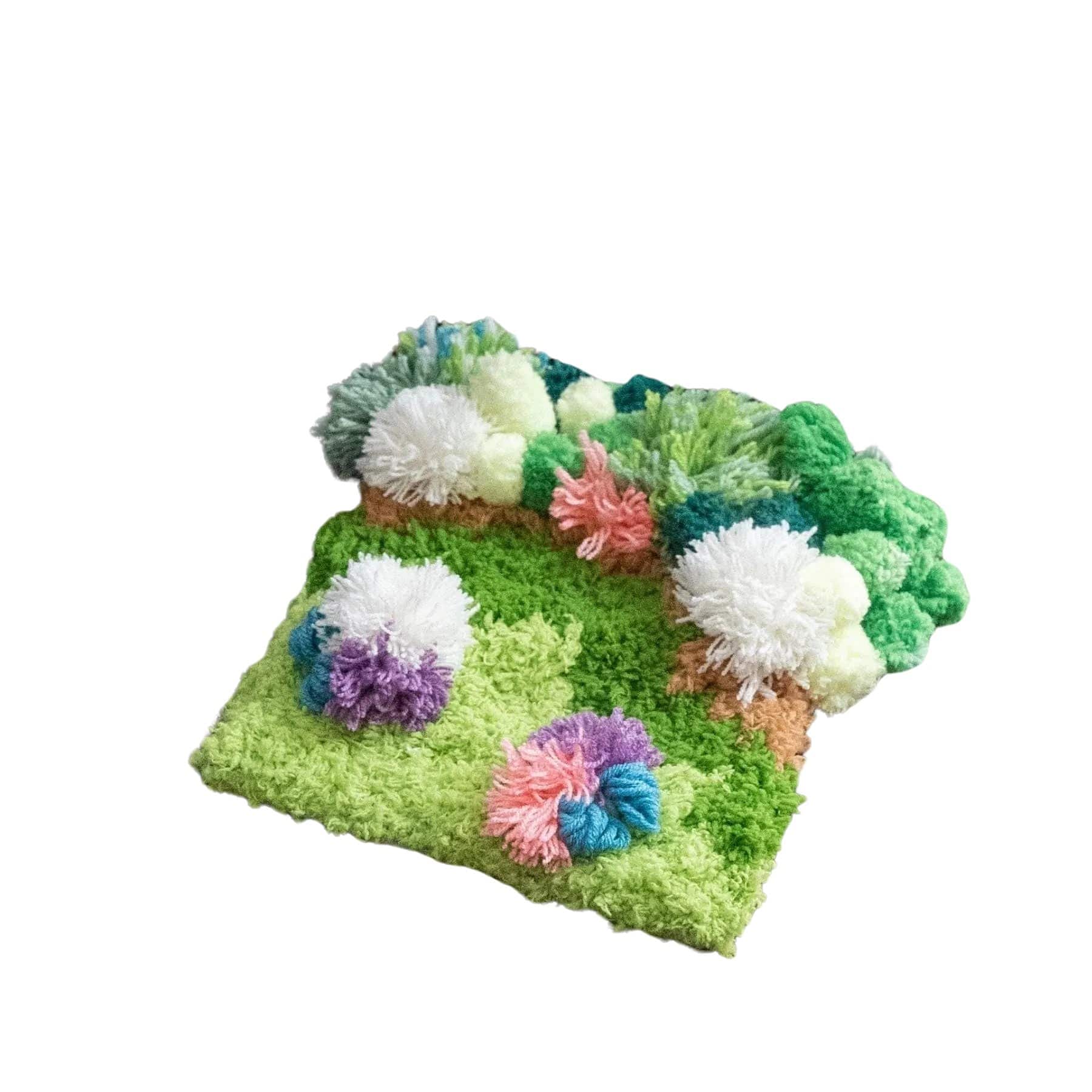 Craft Club Co FLOWER PATCH Moss Coaster Kit