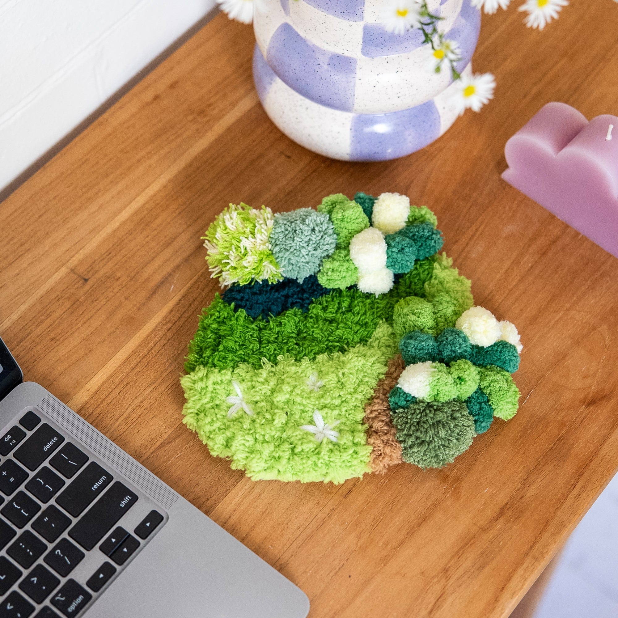 Craft Club Co Grassy Garden - Moss Coaster Kit