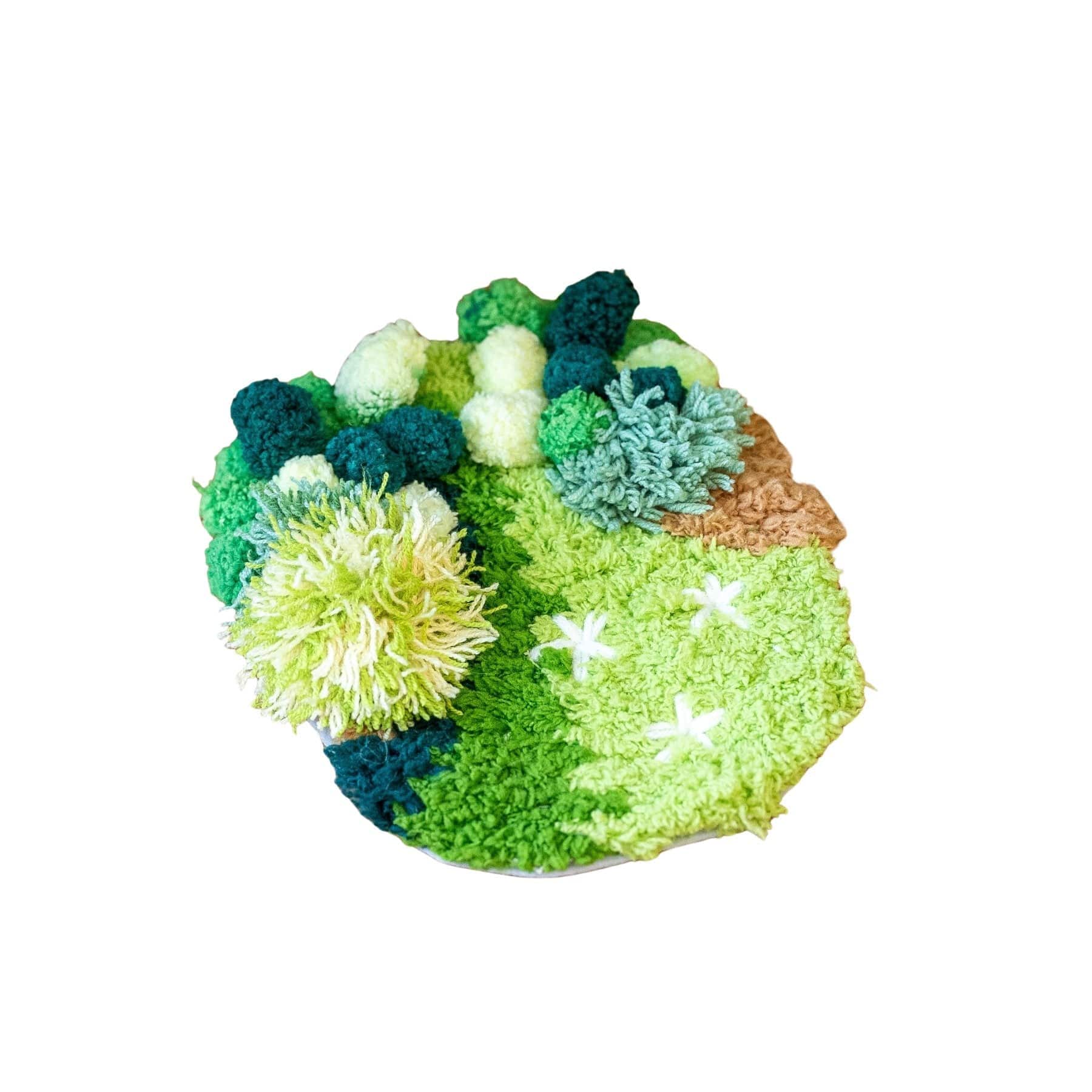 Craft Club Co GRASSY GARDEN Moss Coaster Kit