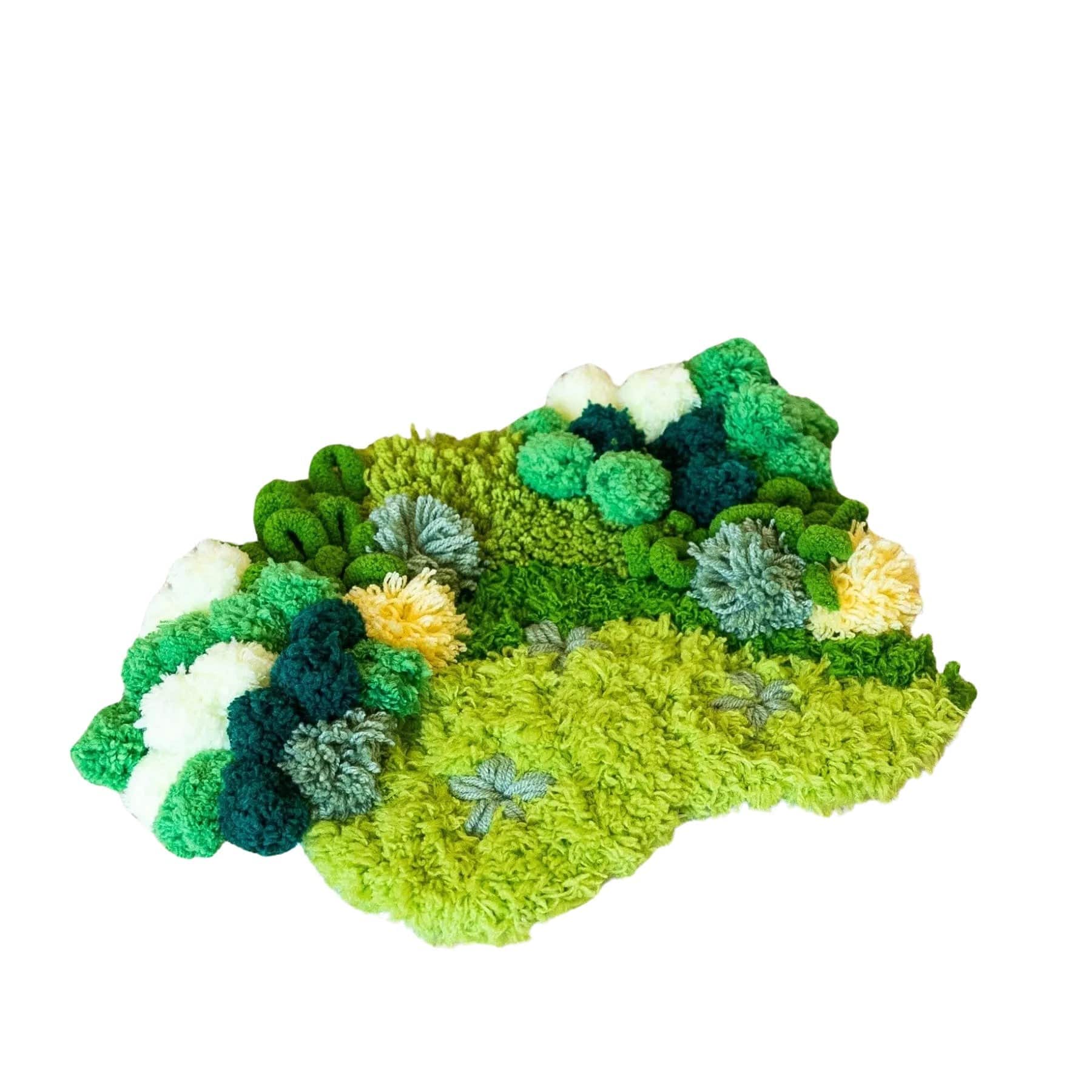 Craft Club Co GREEN OASIS Moss Coaster Kit