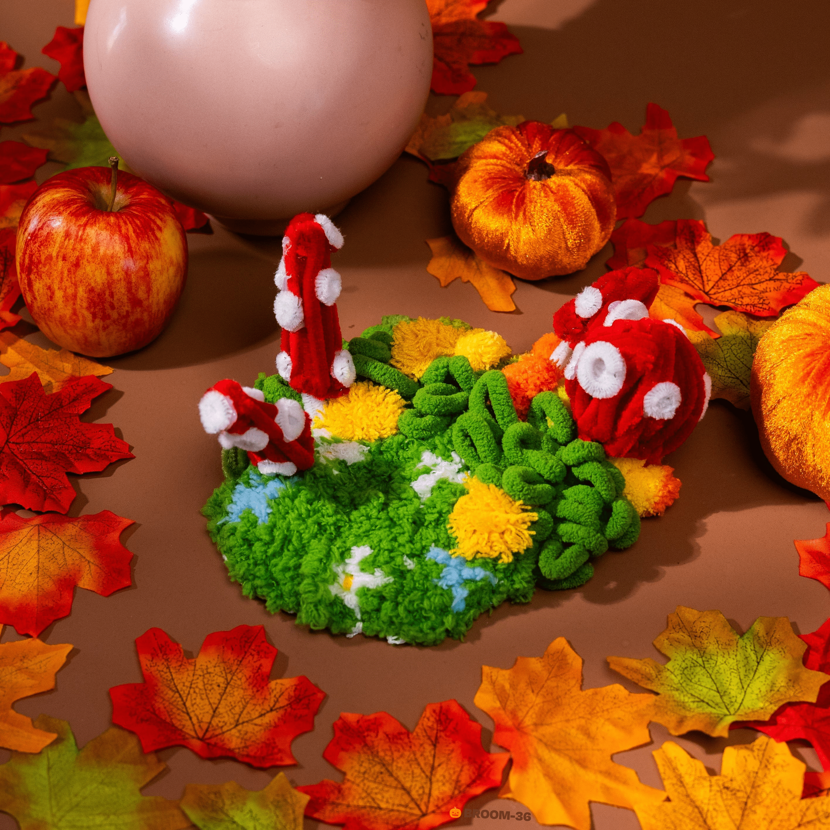 Craft Club Co MUSHROOM MEADOW Moss Coaster Kit