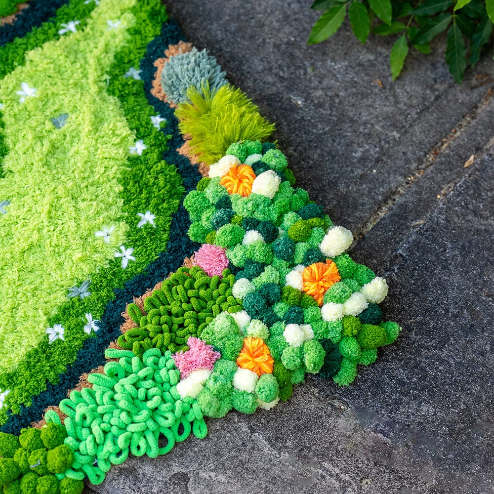Craft Club Co BLOSSOM BLOOM - Moss Rug Making Kit