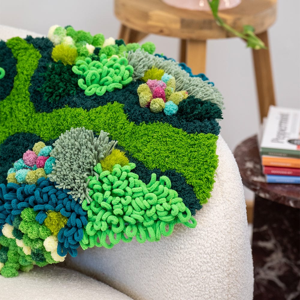 Craft Club Co ENCHANTED MEADOW - Moss Rug Making Kit