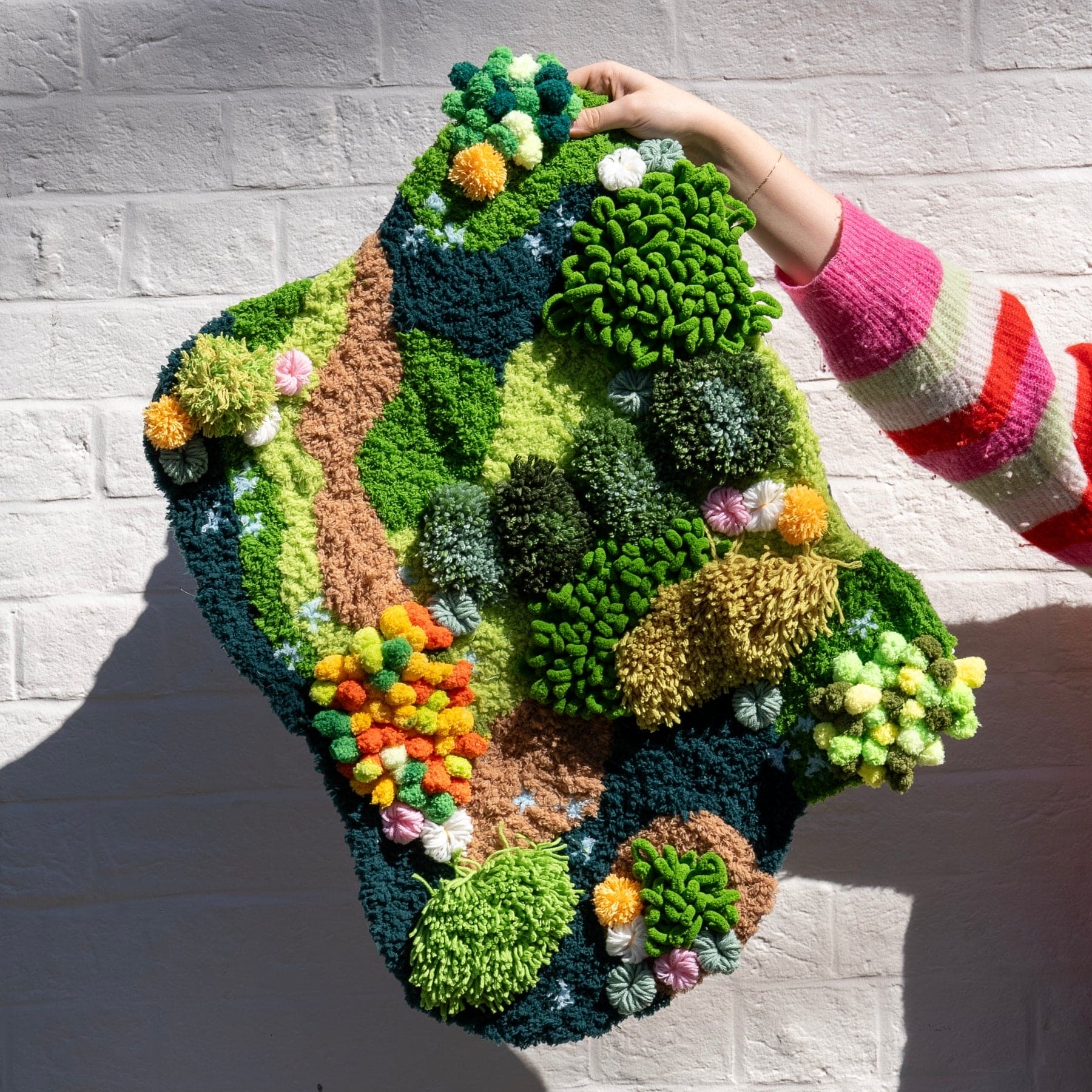 Craft Club Co FOREST FLOOR | Moss Rug Making Kit