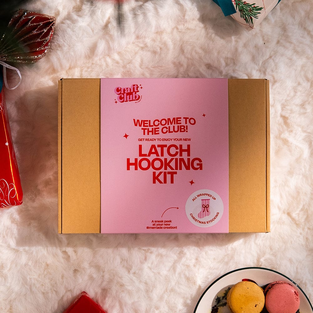 Craft Club Co ALL WRAPPED UP - Christmas Stocking Kit